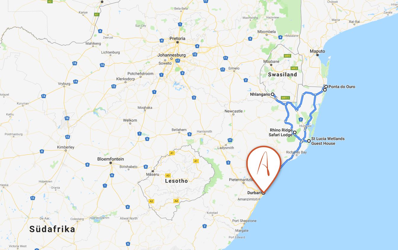 Map-Zululand Map-Zululand